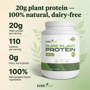 EverLiv Pure Plant Protein (Vanilla) - EverLiv LLC